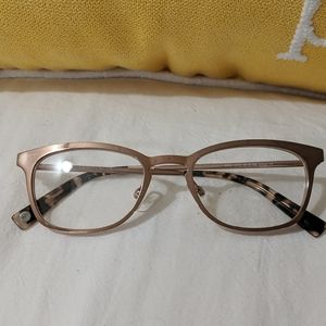 Rose Gold metal frames NWOT